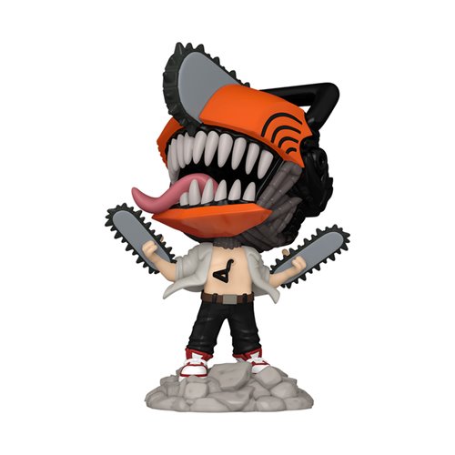 Chainsaw Man Funko Pop! Vinyl Figure #1804 and Adult Pop! T-Shirt 2-Pack