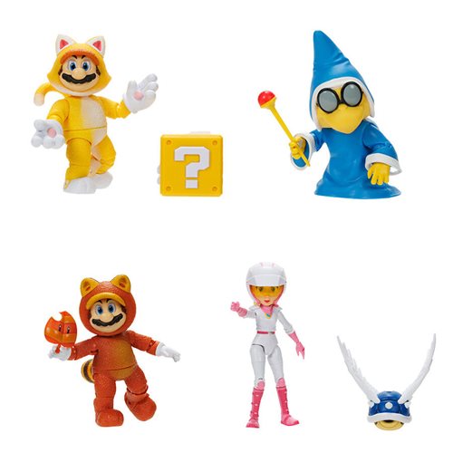 The Super Mario Bros. Movie 5-Inch Figure Wave 2 Case of 6