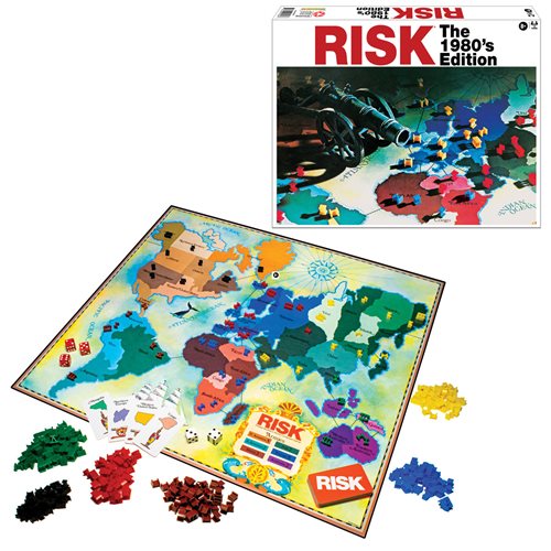 Risk The 1980's Edition Game