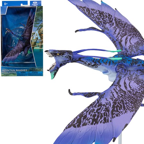Avatar: The Way of Water World of Pandora Purple Mountain Banshee Action Figure