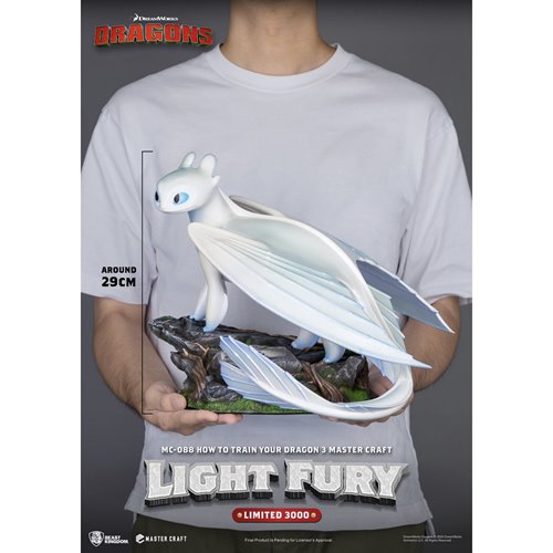 How to Train Your Dragon 3 Light Fury MC-088 Master Craft Statue