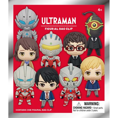 Ultraman Figural Bag Clip Random 6-Pack