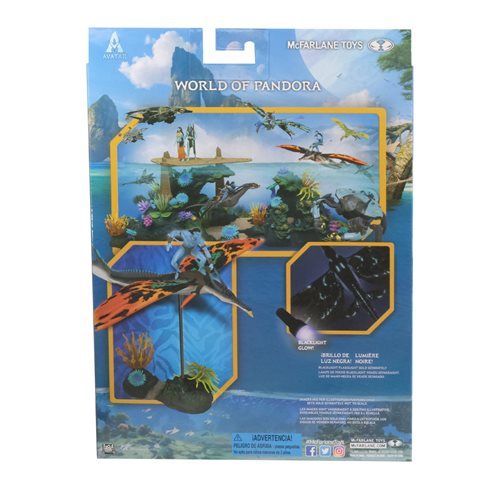 Avatar: Way of Water World of Pandora Deluxe Jake Sully and Skimwing Action Figure 2-Pack