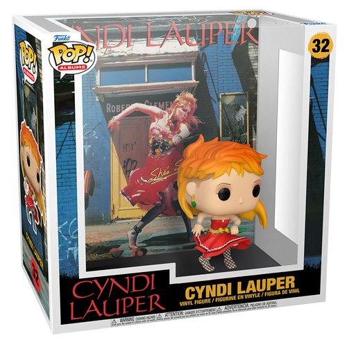 Cyndi Lauper She's So Unusual Pop! Album Figure with Case