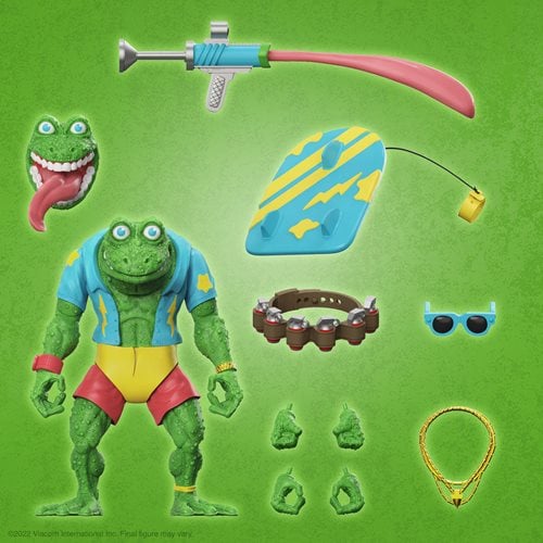 Teenage Mutant Ninja Turtles Ultimates Genghis Frog 7-Inch Action Figure
