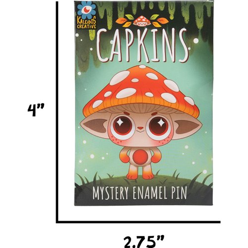 Capkins Mystery Box Enamel Pin Case of 12