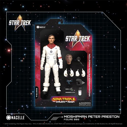 Star Trek II: The Wrath of Khan Peter Preston Action Figure