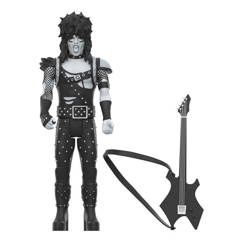 Motley Crue Nikki Sixx Black and White Shout at the Devil 3 3/4-Inch ReAction Figure