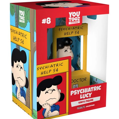 Peanuts Collection Psychiatric Lucy Vinyl Figure #8