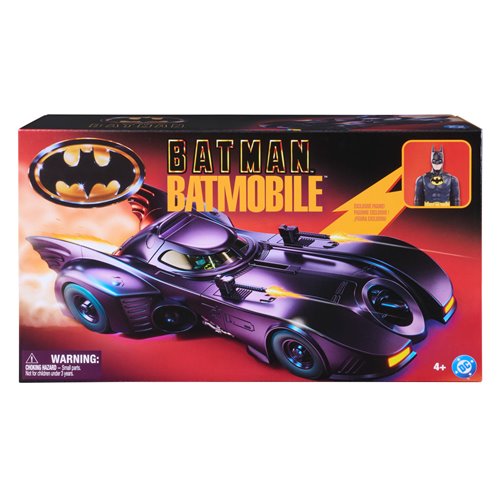 Batman Batmobile 1989 Vehicle and Figure Set