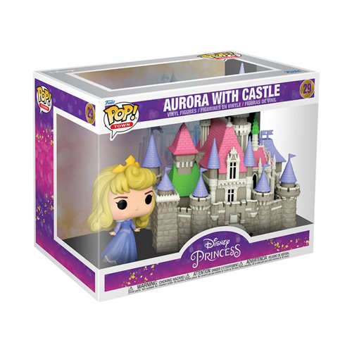 Disney Ultimate Princess Aurora with Castle Pop! Town