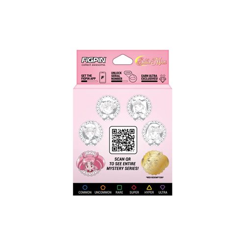 Sailor Moon Mystery Minis Series 2 Enamel Pin Display of 10