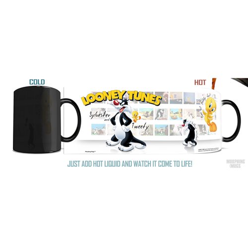 Looney Tunes Sylvester and Tweety Morphing Mug