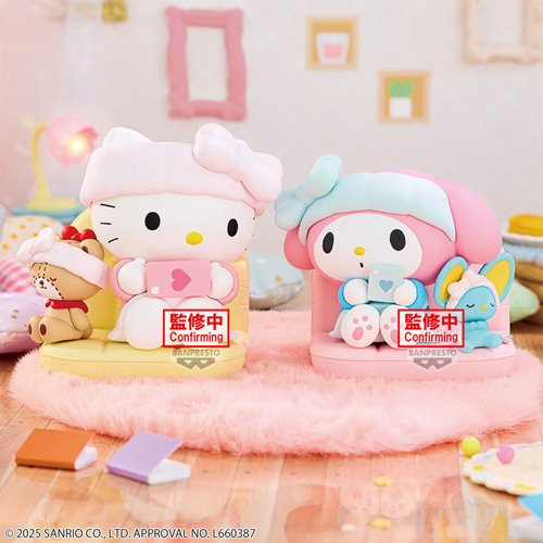 Sanrio Hello Kitty Nakayoshi Memories Relaxing Time at Home Statue