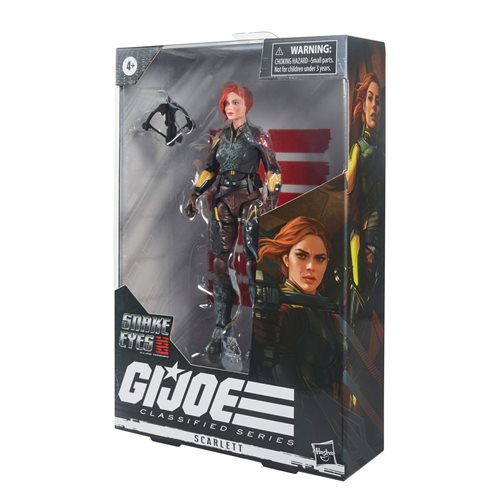 G.I. Joe Classified Series 6-Inch Snake Eyes: G.I. Joe Origins Scarlett Action Figure
