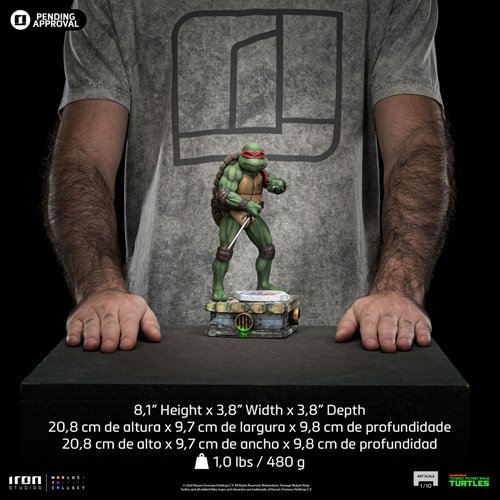 Teenage Mutant Ninja Turtles (1990) Raphael 1:10 Art Scale Limited Edition Statue