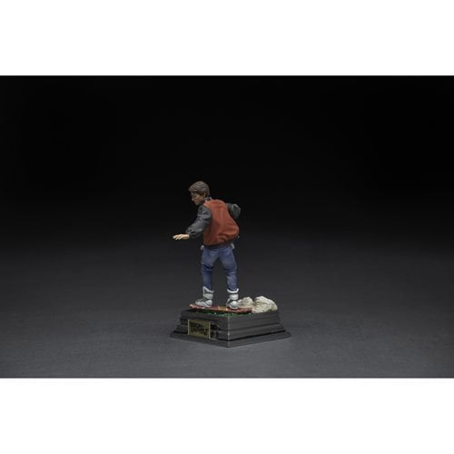 Back to the Future Part II Marty Mcfly on Hoverboard 1:10 Scale Statue