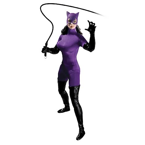 1/6 Scale Action Figure Stand Display Box Catwoman