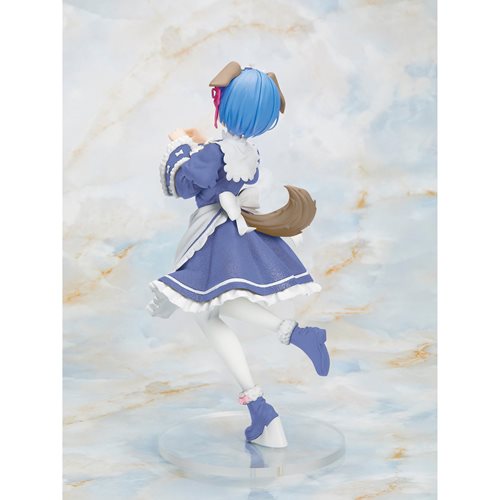 Re:Zero Starting Life in Another World Rem Memory Snow Puppy Version Coreful Statue - ReRun