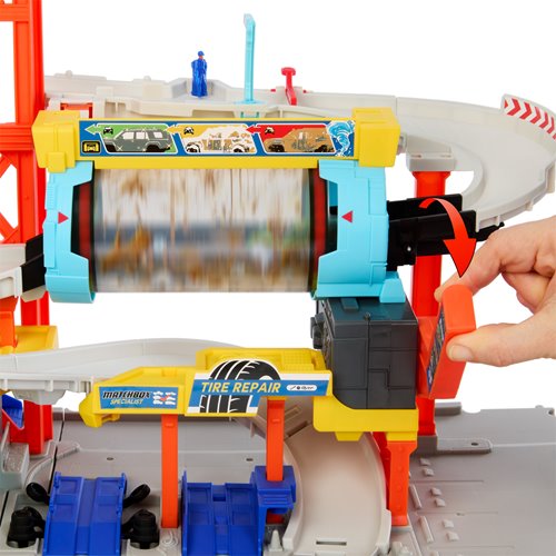 Matchbox Spin Cyclone Car Wash Playset