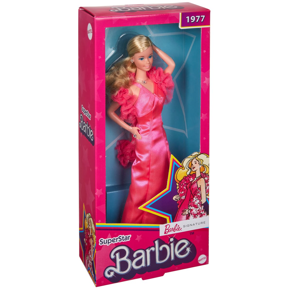 Respect Bedenken Farmacologie Barbie 1977 Superstar Barbie Doll - Entertainment Earth