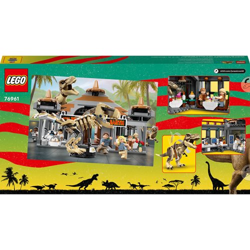 LEGO 76961 Jurassic Park Visitor Center: T. Rex and Raptor Attack
