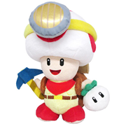 Super Mario Galaxy Captain Toad Standing 9-Inch Plush