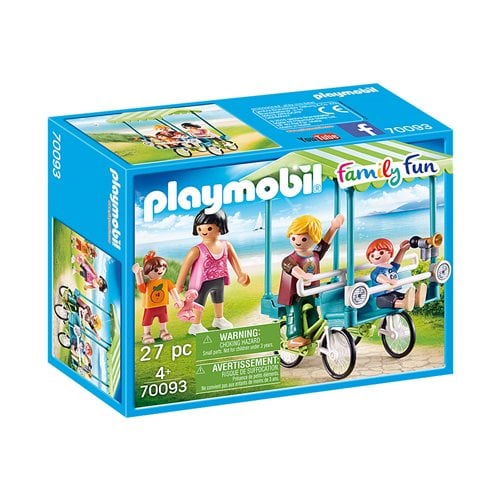 Playmobil 70093 Camping Family Bicycle