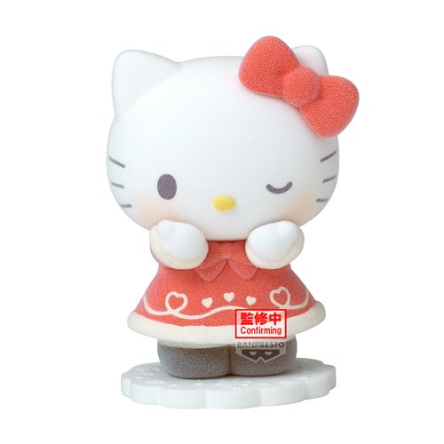 Sanrio Hello Kitty Santa Version Fluffy Puffy Mini-Figure