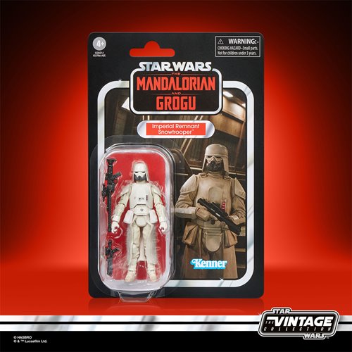 Star Wars The Vintage Collection The Mandalorian & Grogu Imperial Remnant Snowtrooper 3 3/4-Inch Act