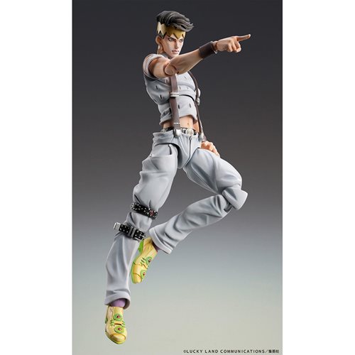 JoJo's Bizarre Adventure Rohan Kishibe Version 3 Super Action Statue Action Figure