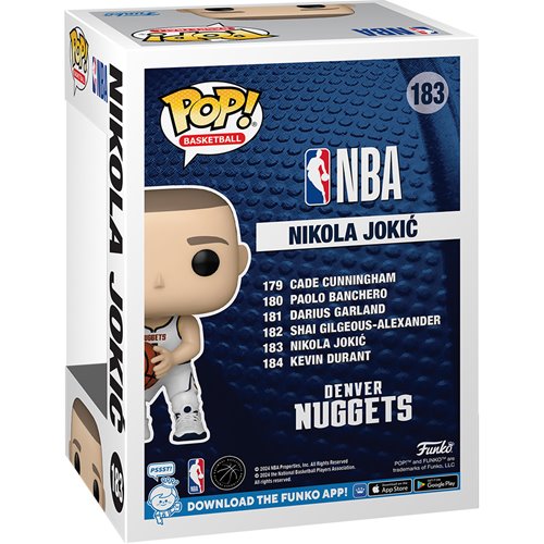 NBA Nuggets Nikola Jokic Funko Pop! Vinyl Figure