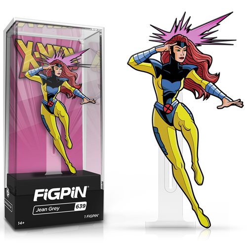 X-Men Animated Series Jean Grey FiGPiN Classic Enamel Pin