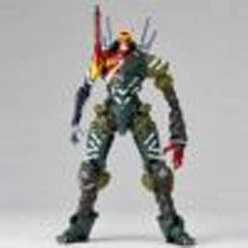 Evangelion Evolution EV-021 EVA Unit-02a Revoltech Action Figure