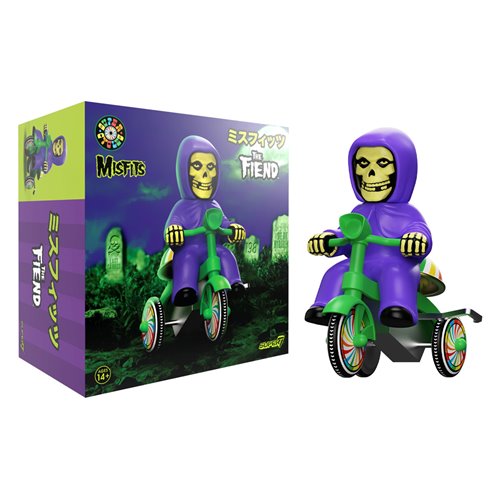 Misfits Fiend (Purple with Green Trike) Super Cycles Vinyl Figure