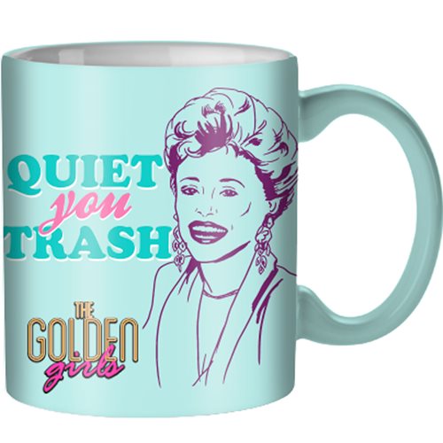 Golden Girls Quiet You Trash 20 oz. Ceramic Mug