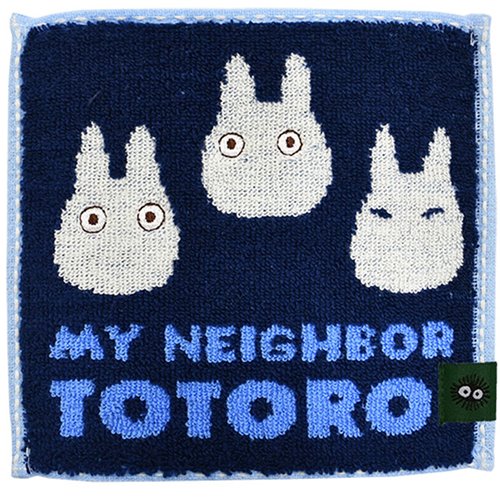 My Neighbor Totoro Mame Series Small White Totoro Towel