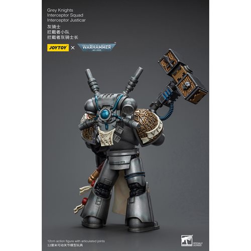 Joy Toy Warhammer 40,000 Grey Knights Interceptor Squad Interceptor Justicar 1:18 Scale Action Figur