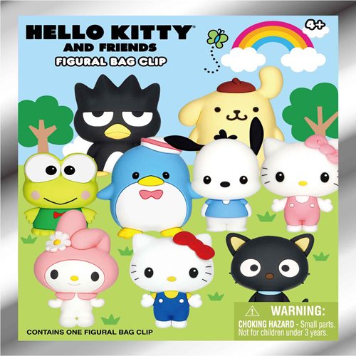 Hello Kitty Figural Key Chain Random 6-Pack