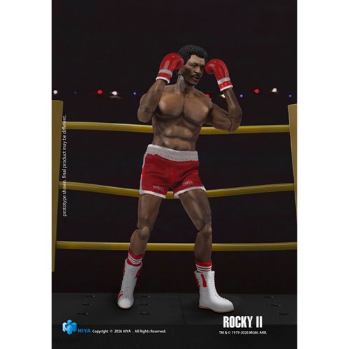 Rocky II Apollo Creed Exquisite Super Series 1:12 Scale Action Figure