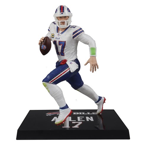 NFL SportsPicks 2024 Wave 2 Buffalo Bills Josh Allen 7-Inch Scale Posed Figure