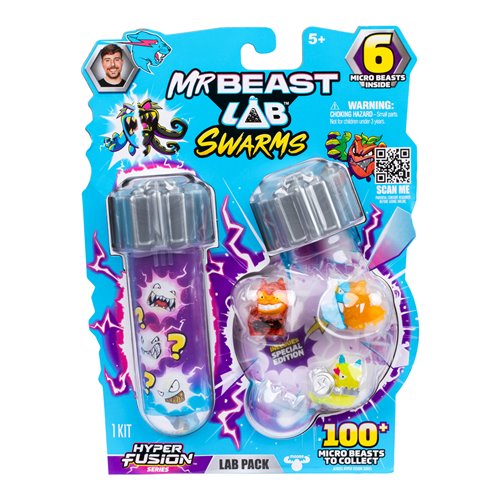 MrBeast Lab Swarms Lab Mini-Figure 6-Pack Series 13 - Random 2 Sets