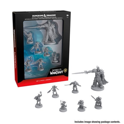Dungeons & Dragons x World of Warcraft Official Miniatures Set 2