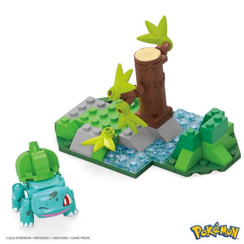 MEGA Pokemon Building Toy Kit Pikachu's Beach Splash (79 Pieces) for Kids 