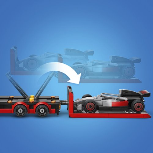 LEGO City 60493 F1® Display Truck with Audi F1® Race Car