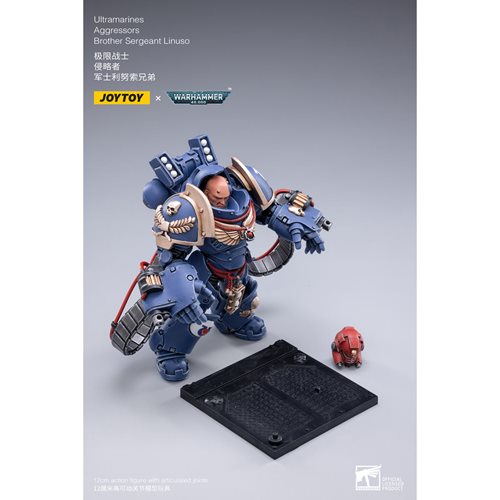 Joy Toy Warhammer 40,000 Ultramarines Aggressors 1:18 Scale Action Figure 3-Pack