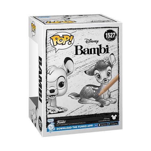 Disney Sketched Bambi Funko Pop! Vinyl Figure