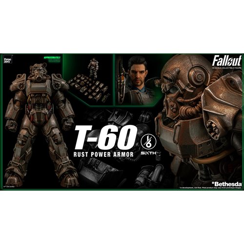 Fallout T-60 Rust Power Armor 1:6 Scale Action Figure