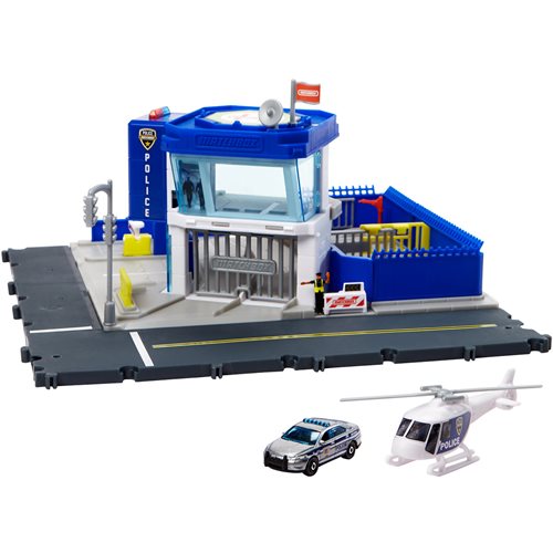 Matchbox Action Drivers Police Station Dispatch Playset