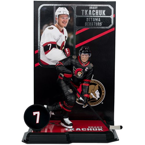 NHL SportsPicks Ottawa Senators Brady Tkachuk 7-Inch Posed Figure